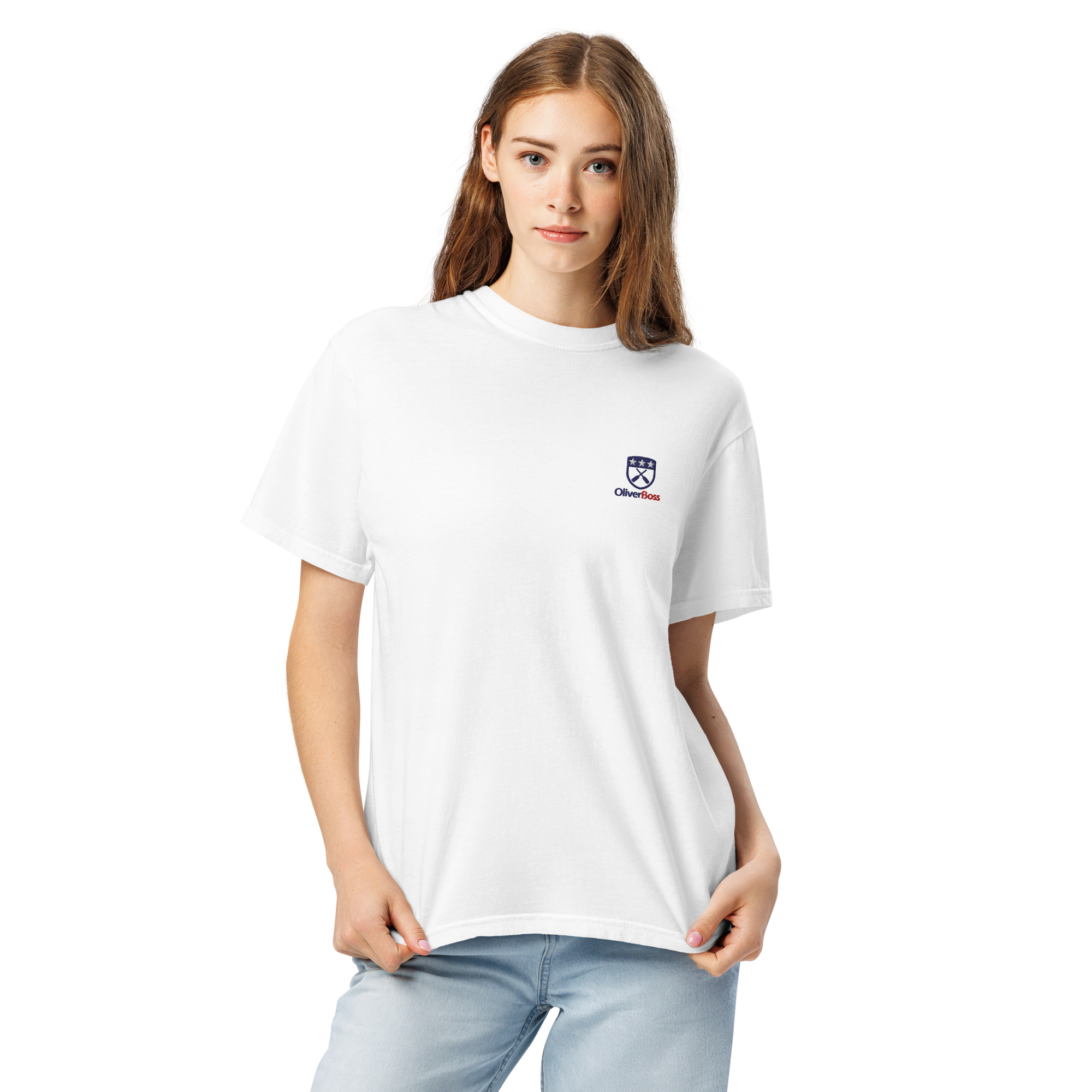 Camiseta EcoBoss Blanca 180g/m² - Imagen 3