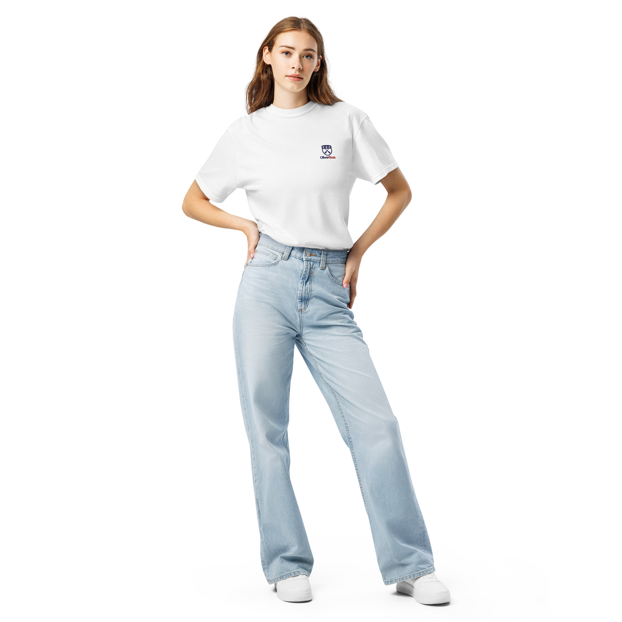 Camiseta EcoBoss Blanca 180g/m² - Imagen 9