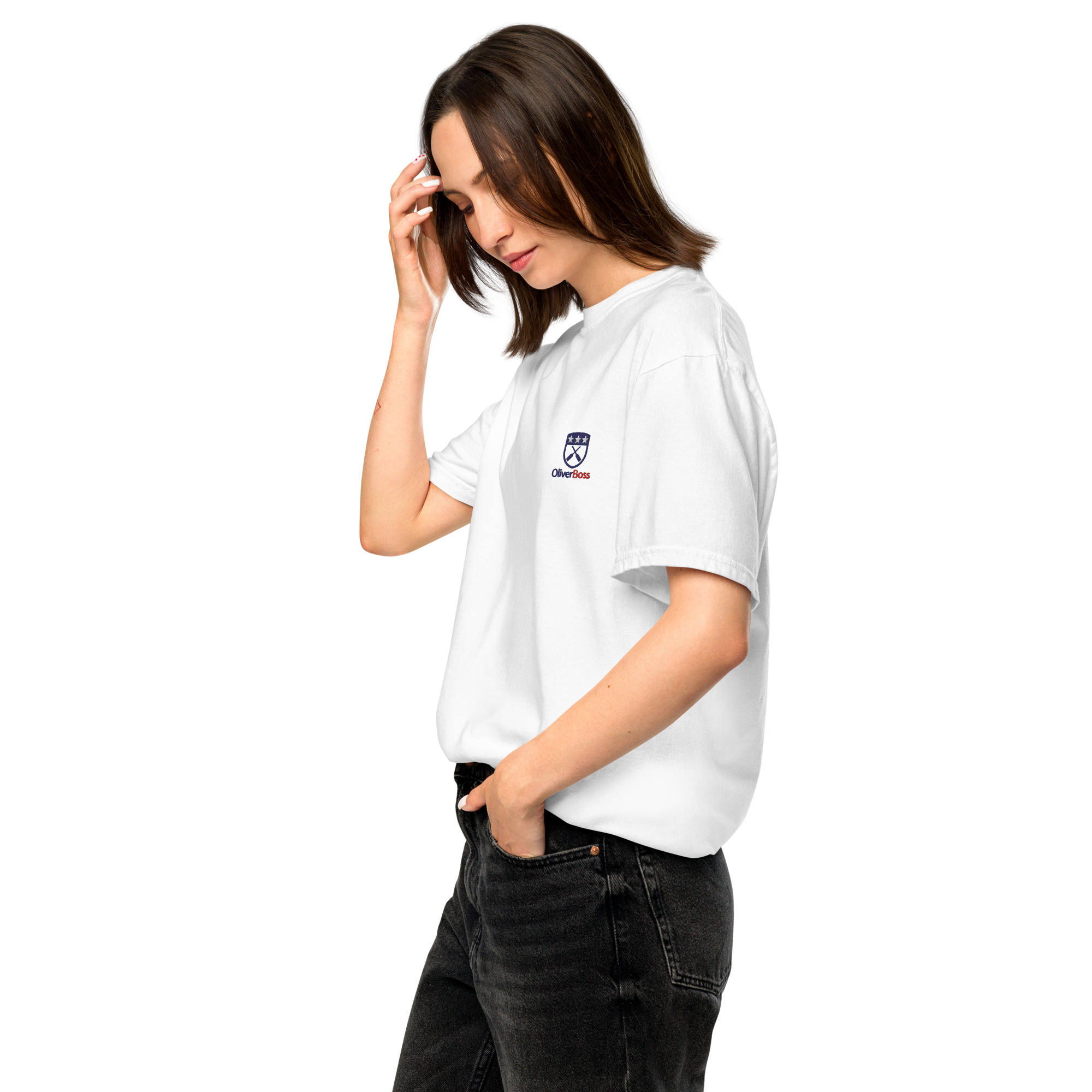 Camiseta EcoBoss Blanca 180g/m² - Imagen 12