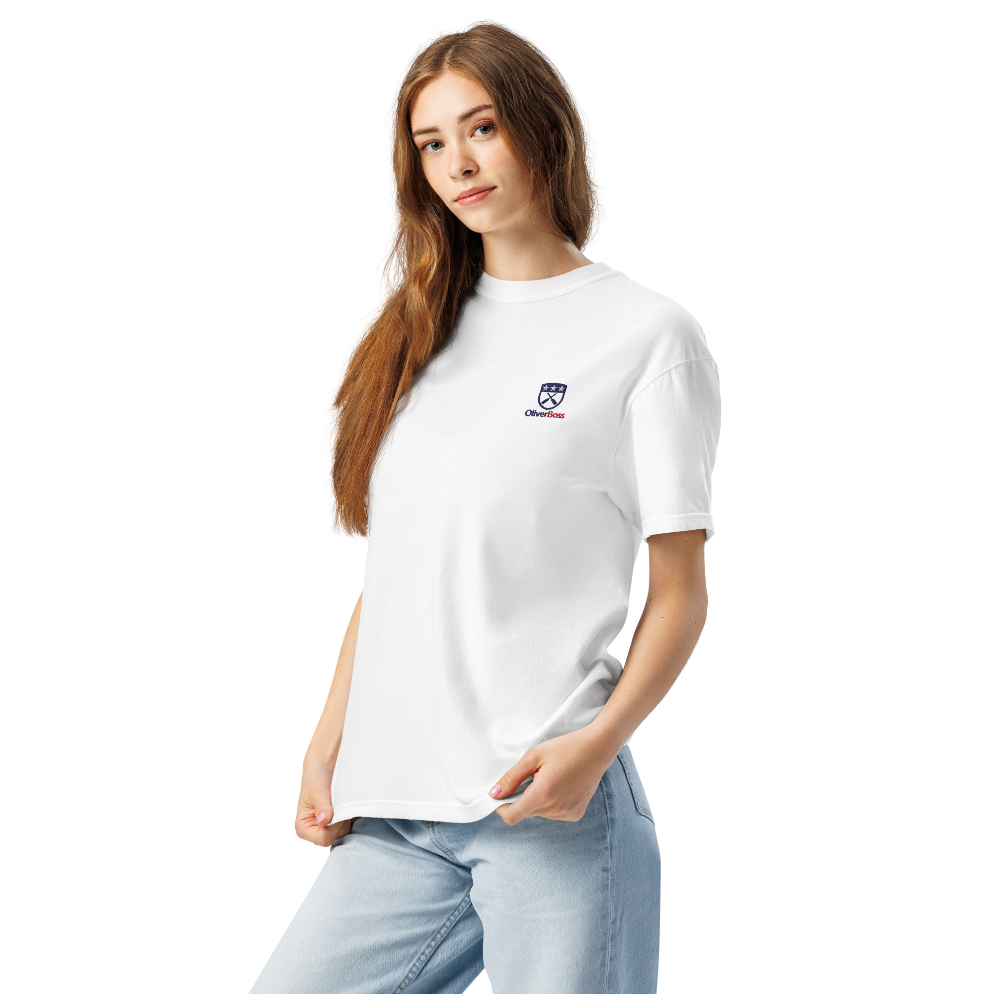Camiseta EcoBoss Blanca 180g/m² - Imagen 15