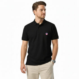 Polo-OliverBoss-Cotton-Club-Hombre-negro