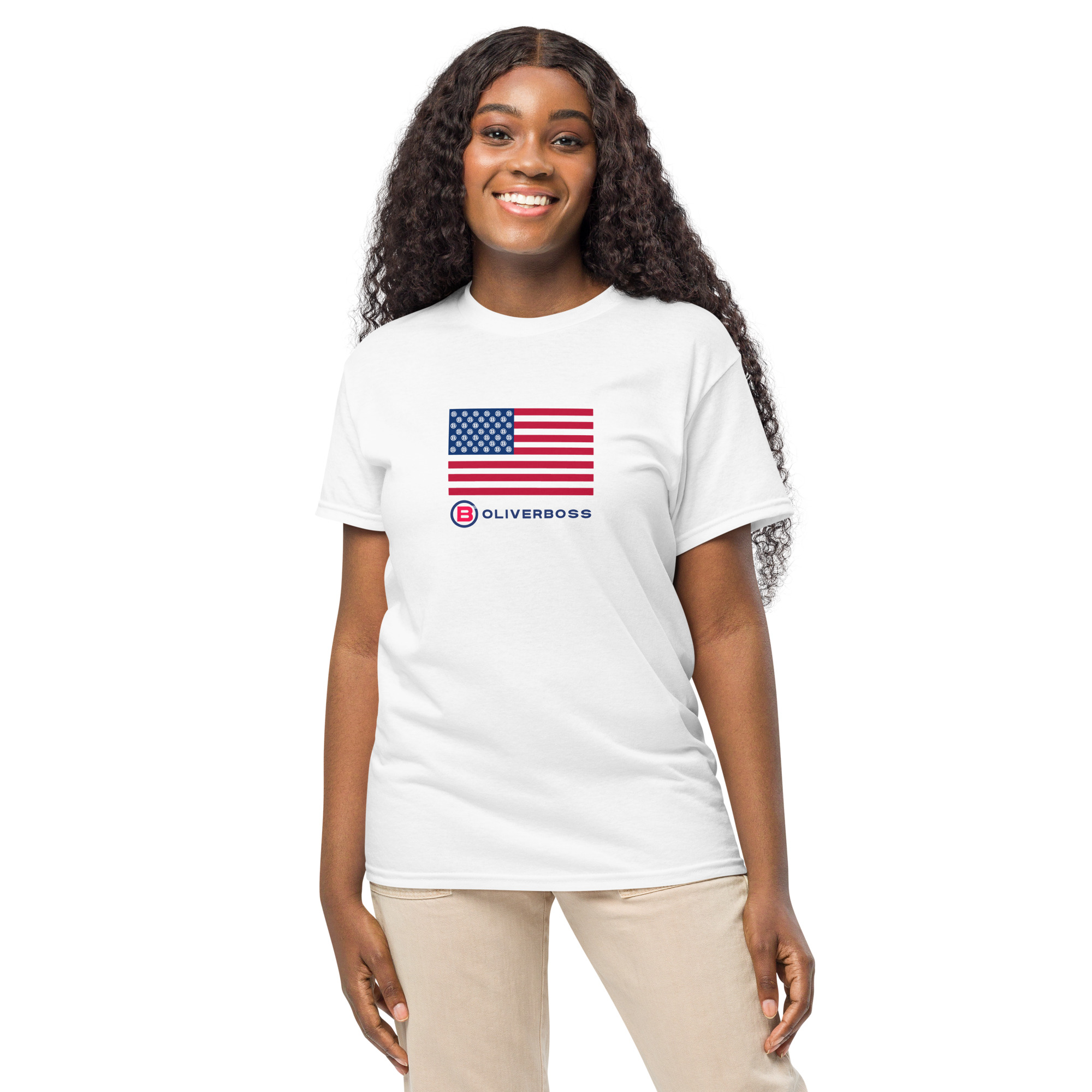 Camiseta Heritage "Old Glory" – Algodón Americano Ringspun - Imagen 3