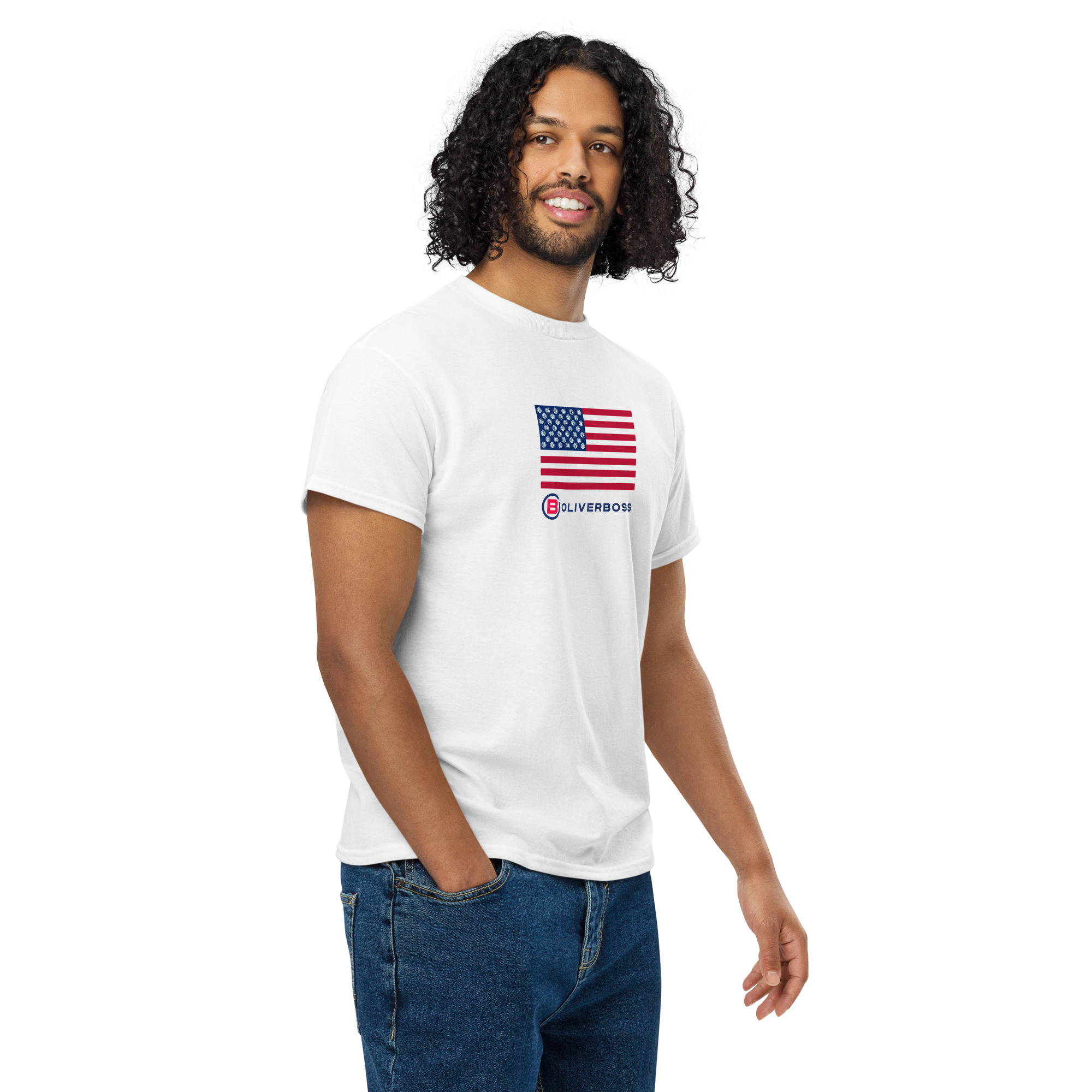 Camiseta Heritage "Old Glory" – Algodón Americano Ringspun - Imagen 2