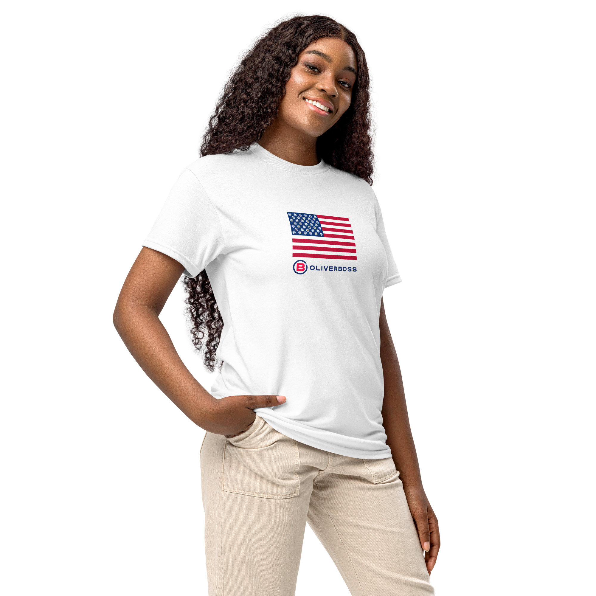 Camiseta Heritage "Old Glory" – Algodón Americano Ringspun - Imagen 5